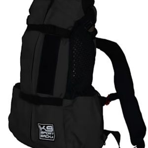 K9 Sport Sack Air 2 Forward Facing Backpack Black Dog Carrier, 12"
